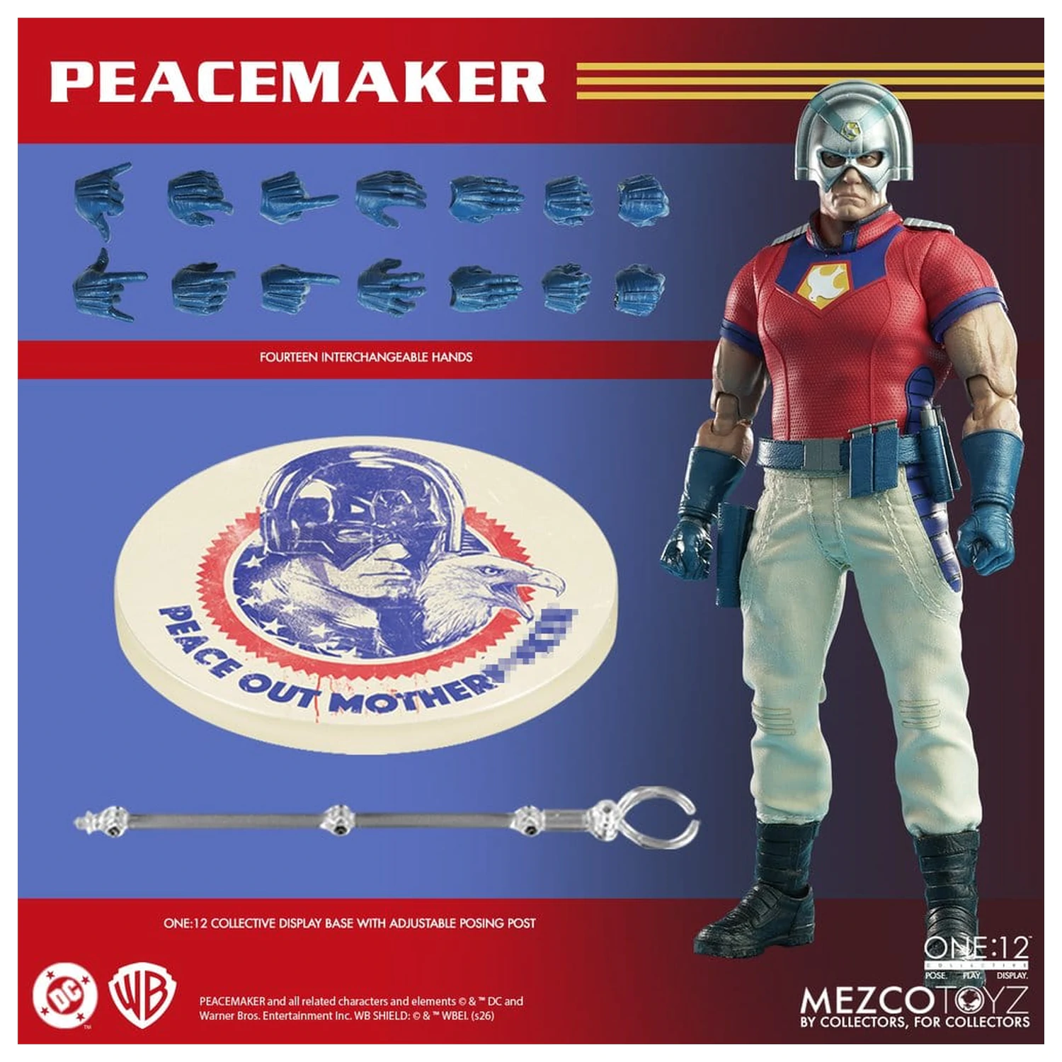 DC Comics One:12 Collective Akcijska figura 1/12 Peacemaker 17 cm fotografija proizvoda