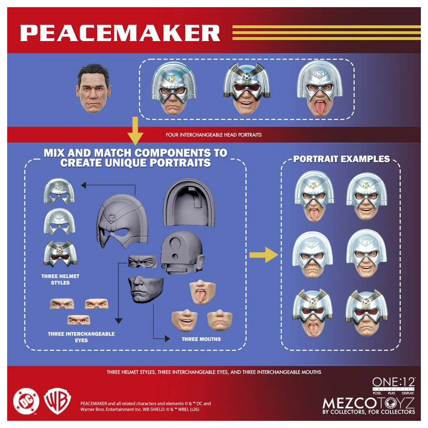 DC Comics One:12 Collective Akcijska figura 1/12 Peacemaker 17 cm fotografija proizvoda