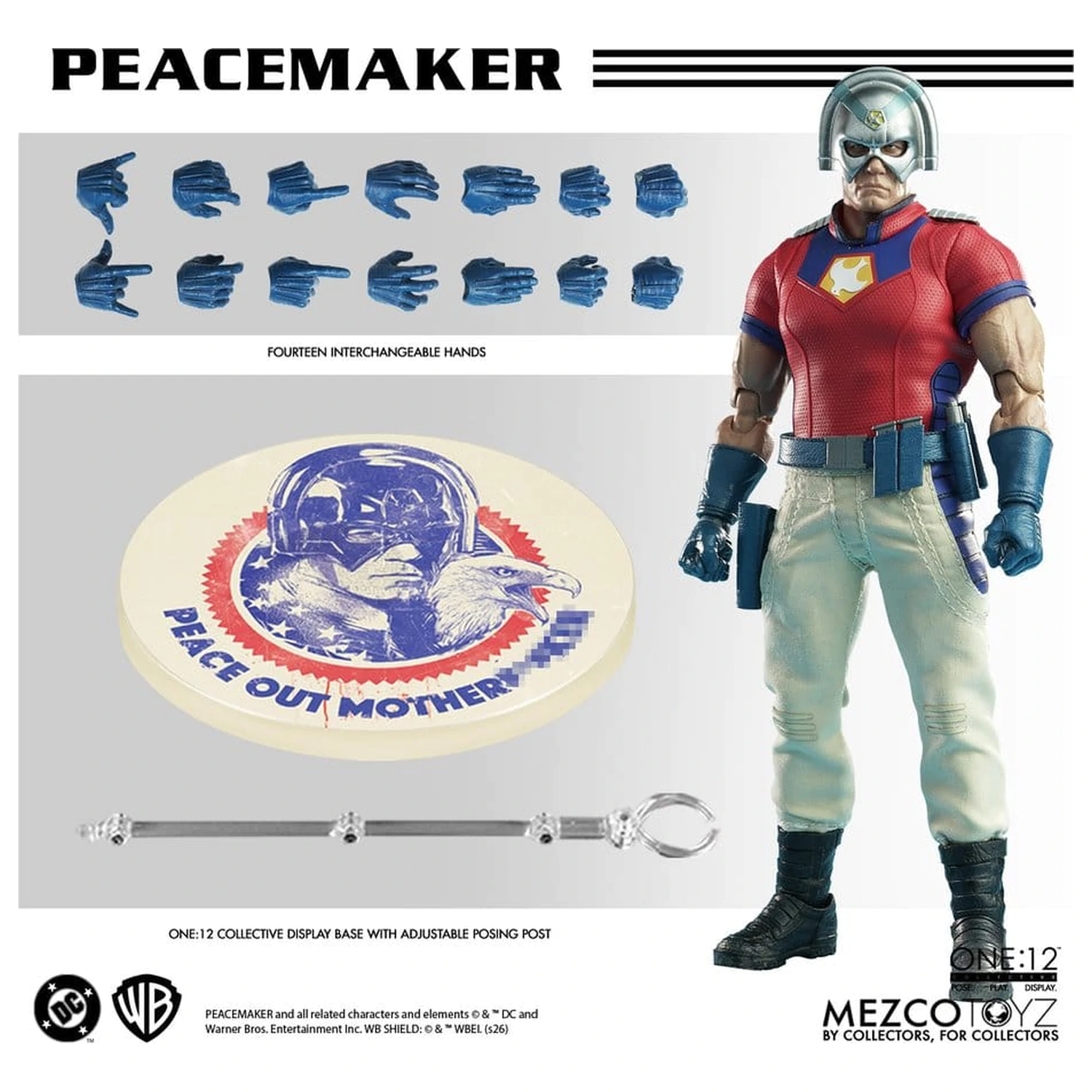 DC Comics One:12 Collective Akcijska figura 1/12 Peacemaker 17 cm fotografija proizvoda