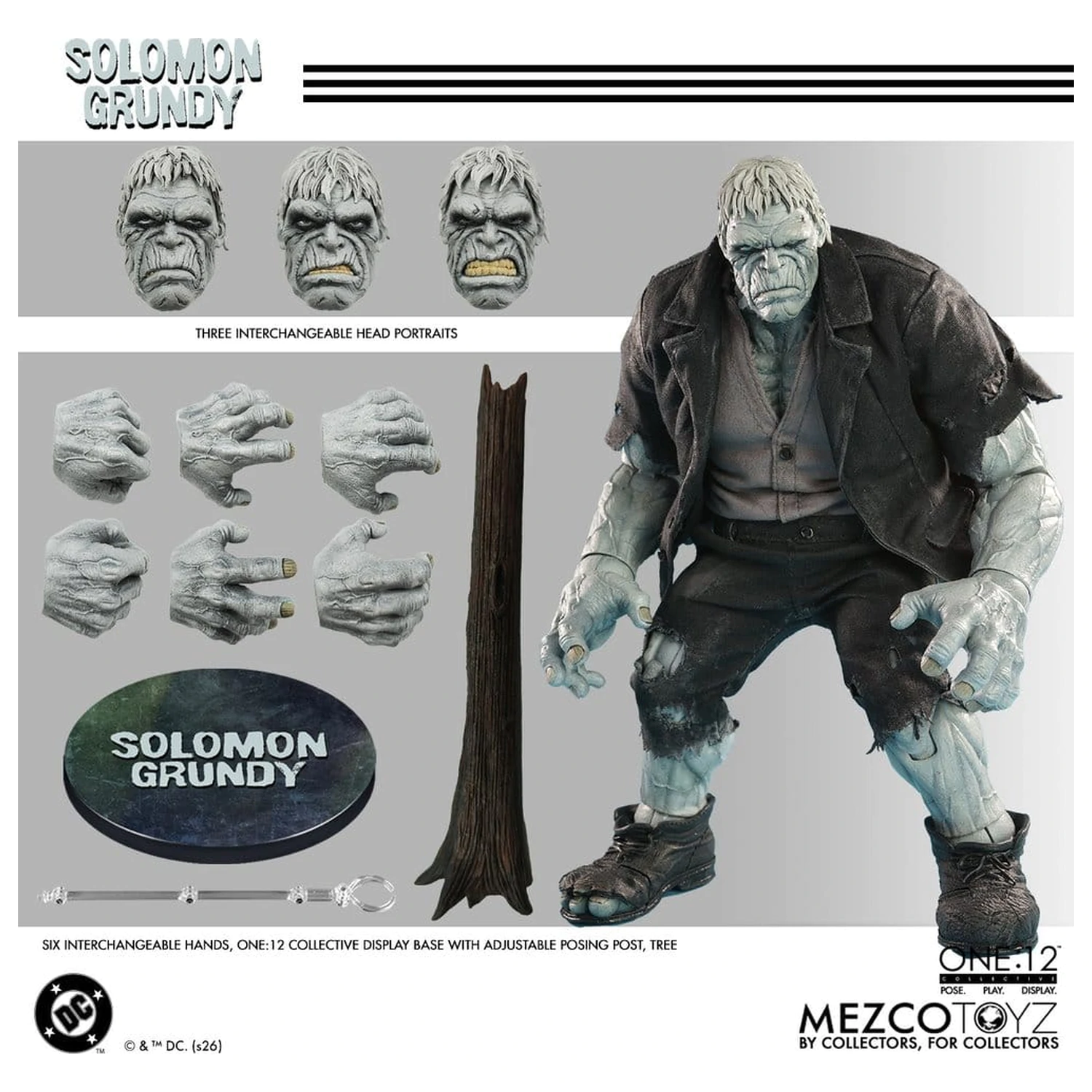 DC Comics One:12 Collective akcijska figura 1/12 Solomon Grundy fotografija proizvoda
