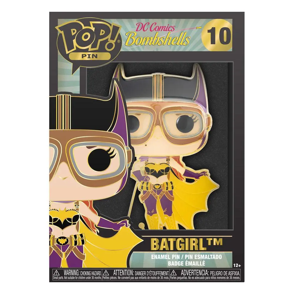 DC Comics POP! Emajlirani bedž Batgirl 10 cm fotografija proizvoda