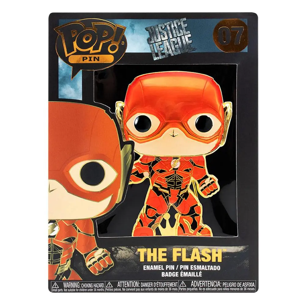 DC Comics POP! Emajlirani bedž The Flash 10 cm fotografija proizvoda