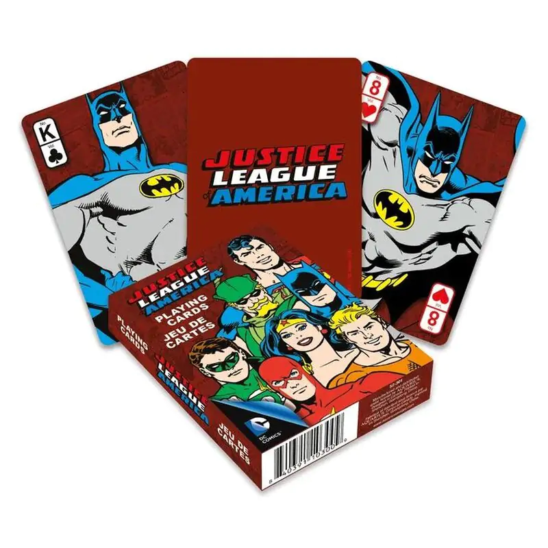 DC Comics igraće karte Retro Justice League fotografija proizvoda