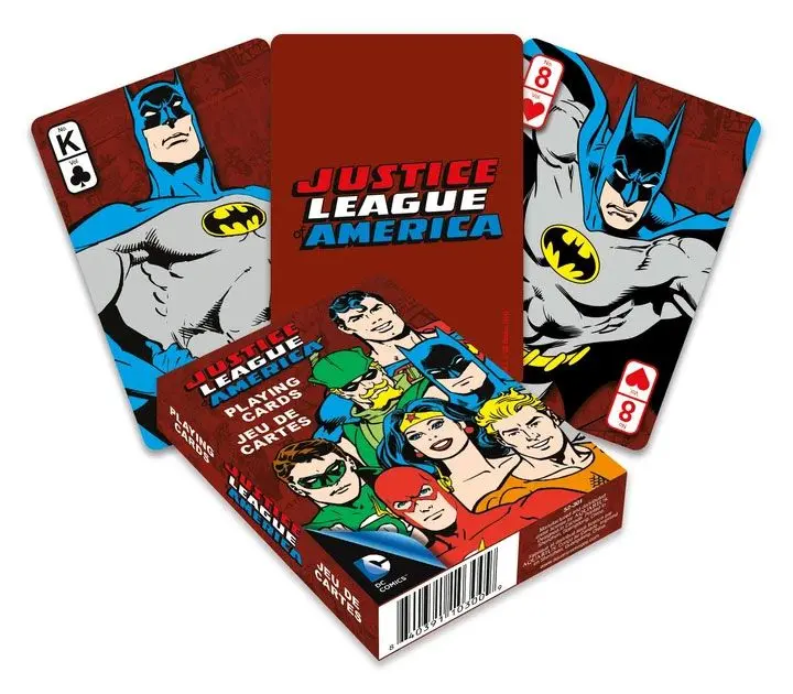 DC Comics Playing Cards Retro Justice League – Karte za igranje fotografija proizvoda