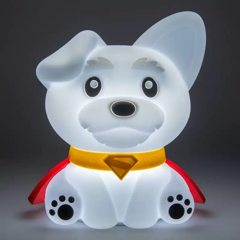 DC Comics Squishy Glo silikonska svjetiljka Superman Krypto 17 cm fotografija proizvoda