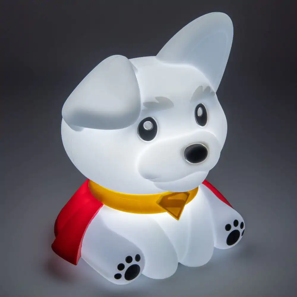 DC Comics Squishy Glo silikonska svjetiljka Superman Krypto 17 cm fotografija proizvoda