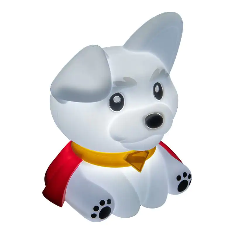 DC Comics Squishy Glo silikonska svjetiljka Superman Krypto 17 cm fotografija proizvoda