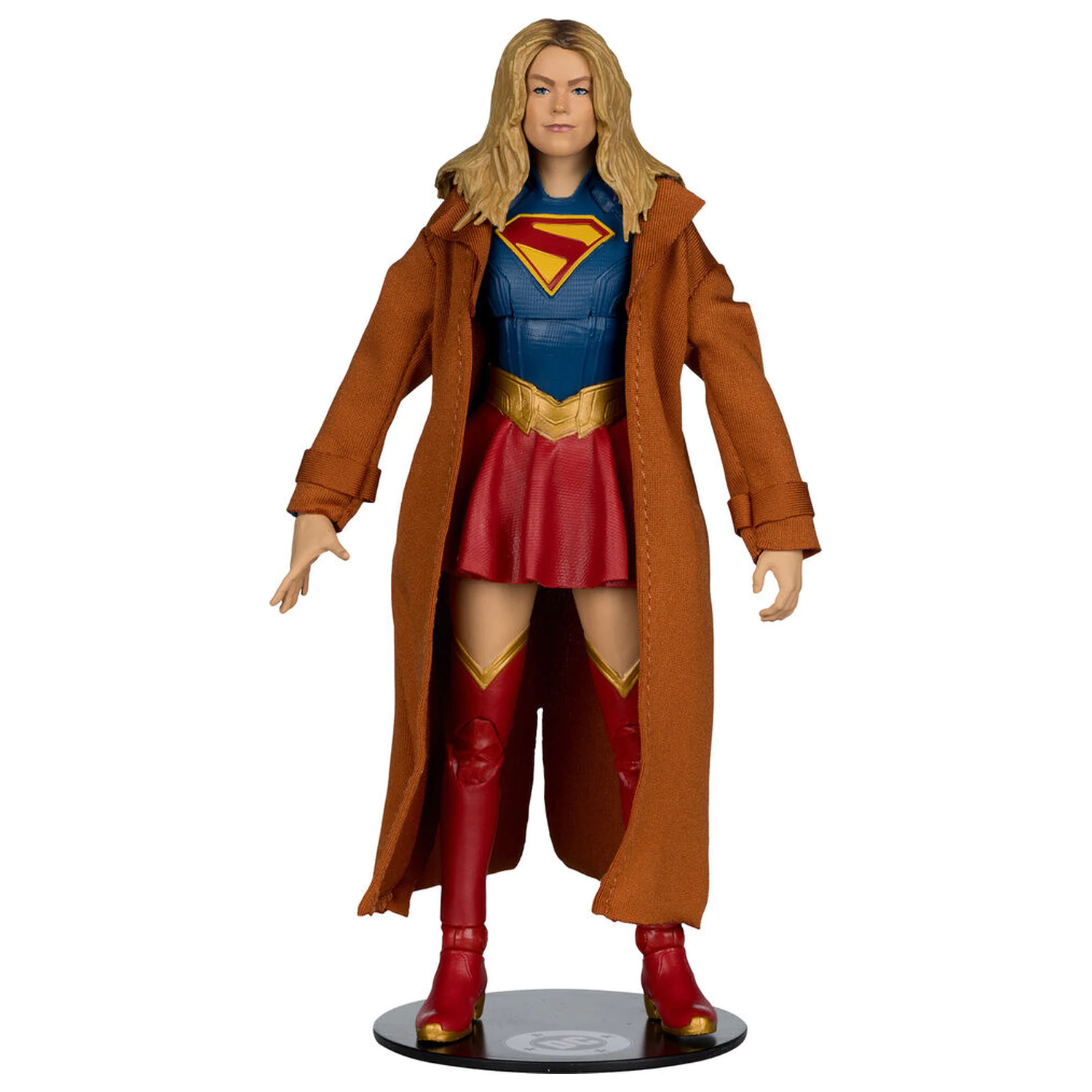 DC Comics Supergirl Deluxe Theatrical Edition Gold Label Collection Supergirl i pas Kripto figure 18cm fotografija proizvoda