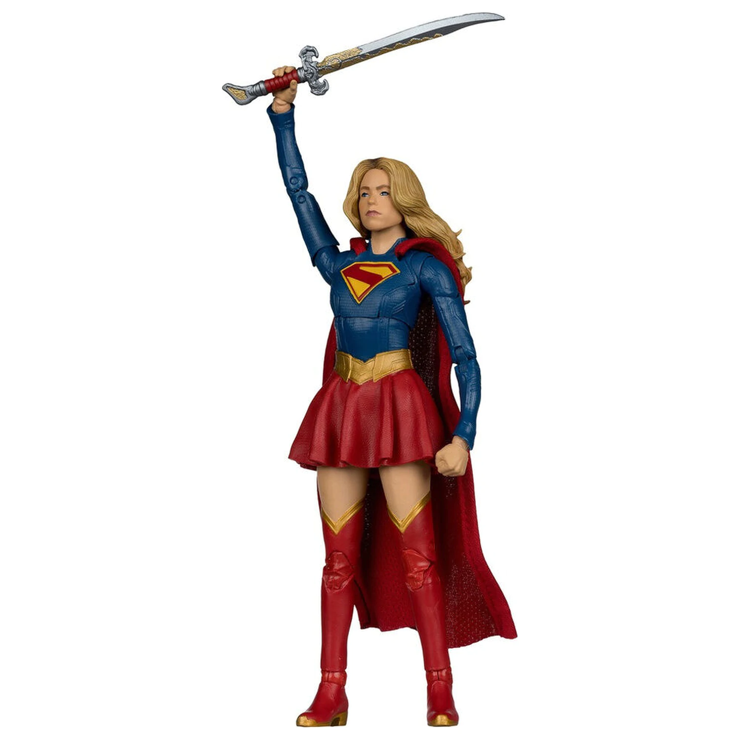 DC Comics Supergirl Deluxe Theatrical Edition Supergirl & Puppy Kripto figure 18 cm fotografija proizvoda