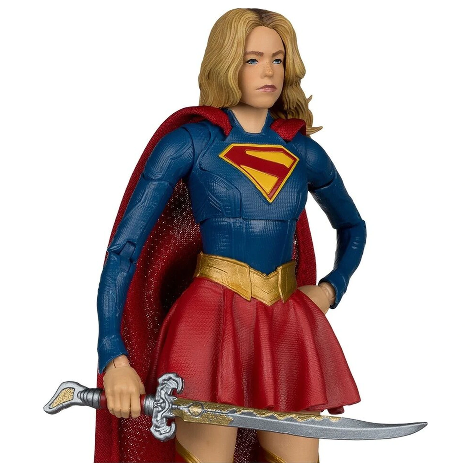 DC Comics Supergirl Deluxe Theatrical Edition Supergirl & Puppy Kripto figure 18 cm fotografija proizvoda