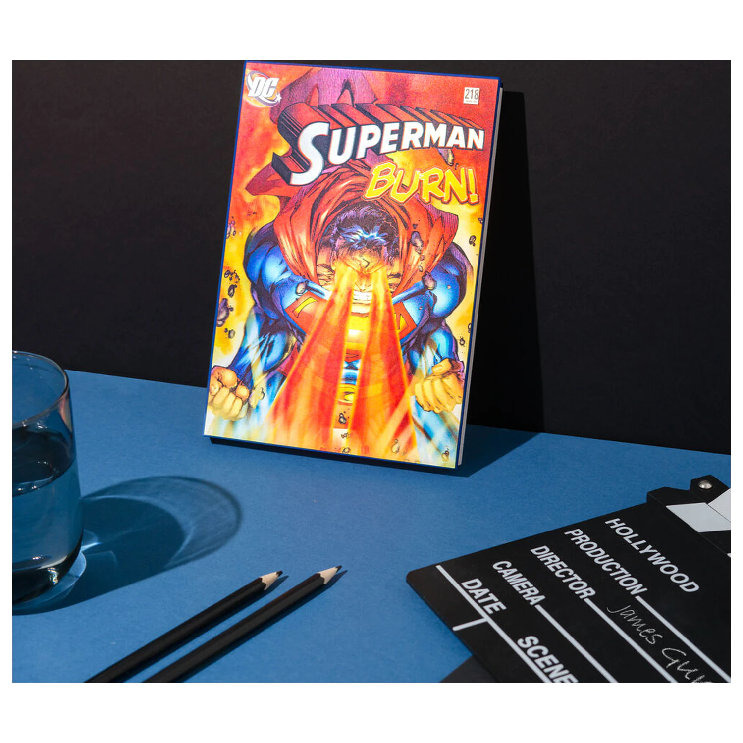 DC Comics Superman A5 lentikularna bilježnica fotografija proizvoda