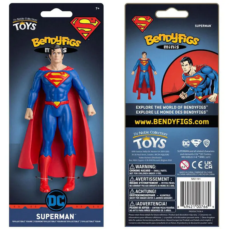 DC Comics Bendyfigs Savitljiva Figura Superman 14 cm fotografija proizvoda