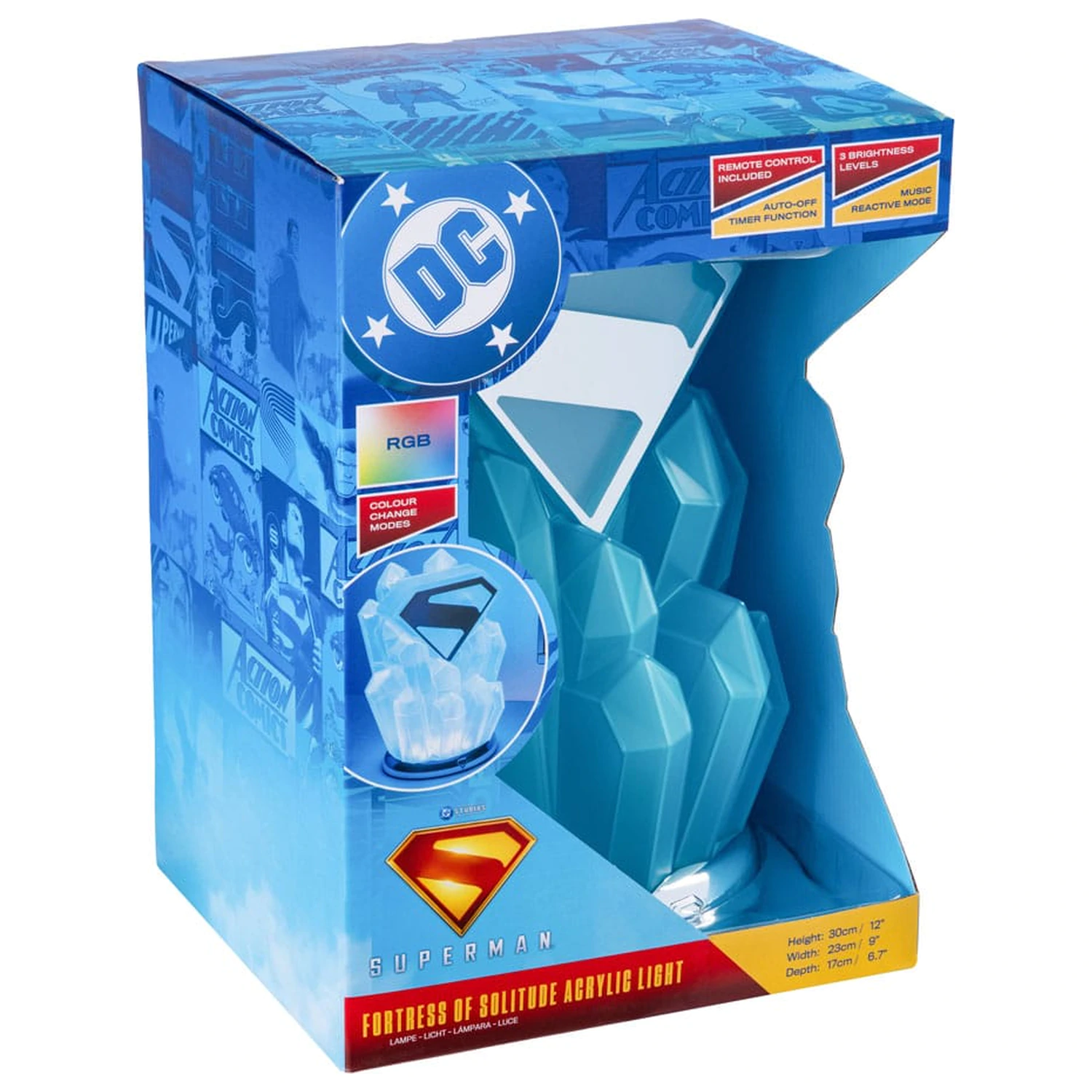 DC Comics Svjetlo Superman Fortress of Solitude fotografija proizvoda