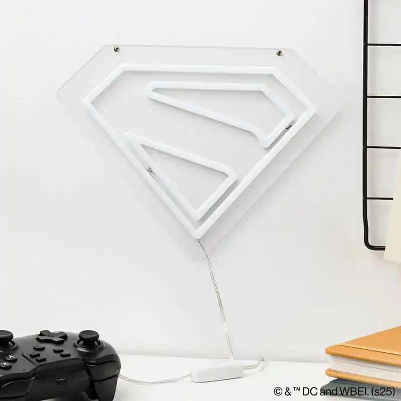 DC Comics LED zidna svjetiljka Superman neon svjetlo fotografija proizvoda