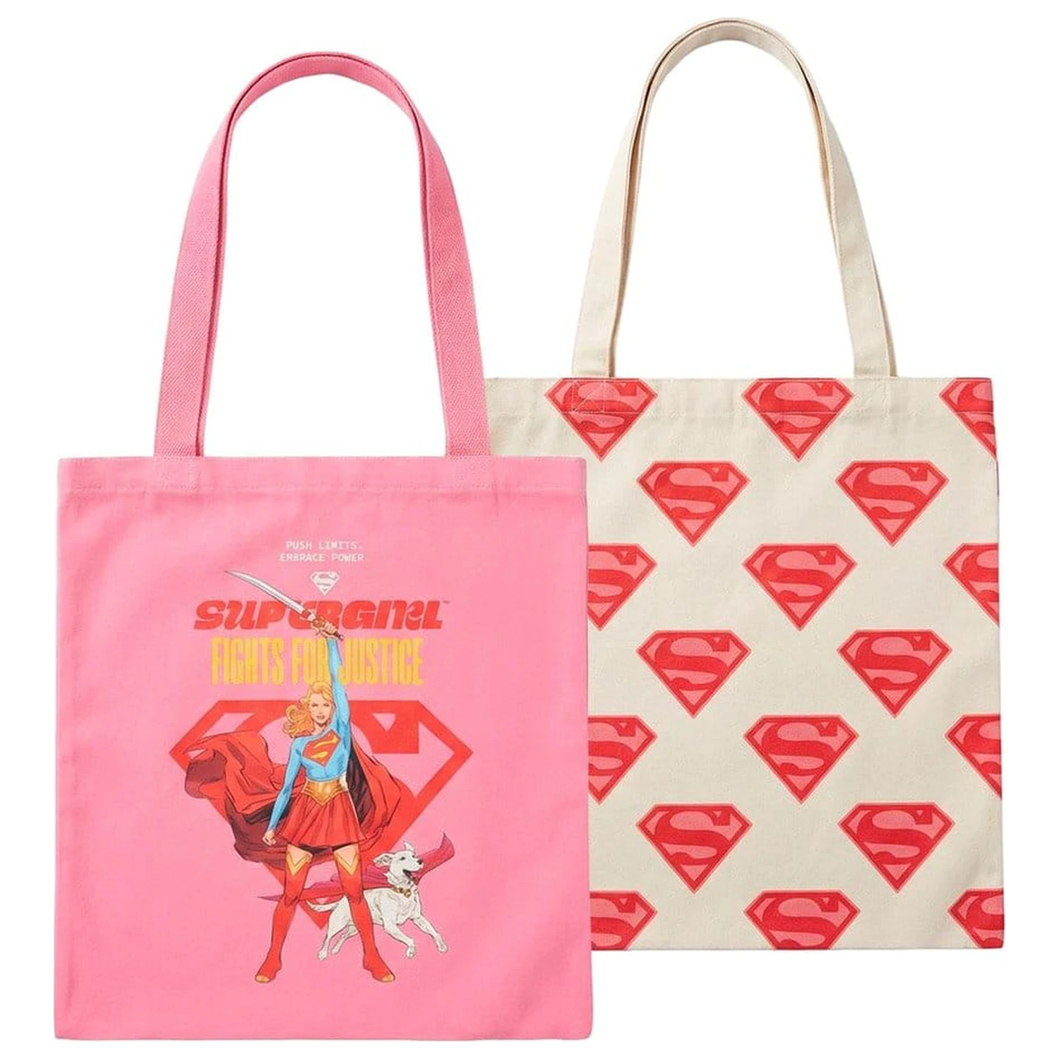 DC Comics torbe 2-pakiranje Superman Supergirl fotografija proizvoda