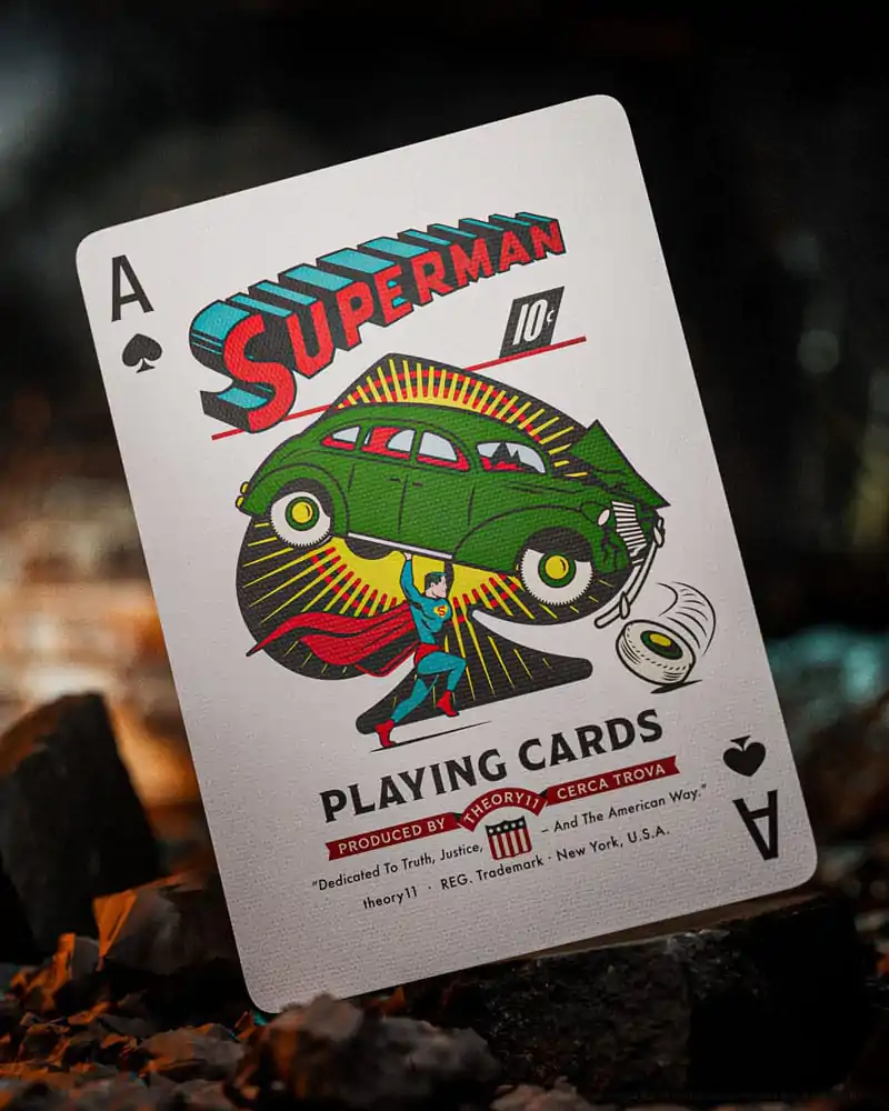 DC Comics Playing Cards Superman: The Man of Steel - igraće karte fotografija proizvoda