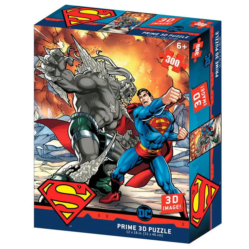 DC Comics Superman vs Doomsday Prime 3D slagalica od 300 komada fotografija proizvoda