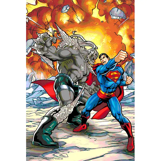 DC Comics Superman vs Doomsday Prime 3D slagalica od 300 komada fotografija proizvoda