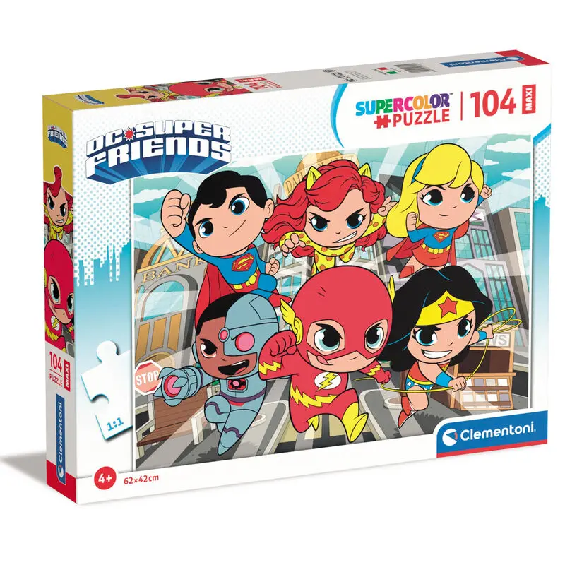 DC Comics Suprefriends maxi puzzle 104 kom fotografija proizvoda