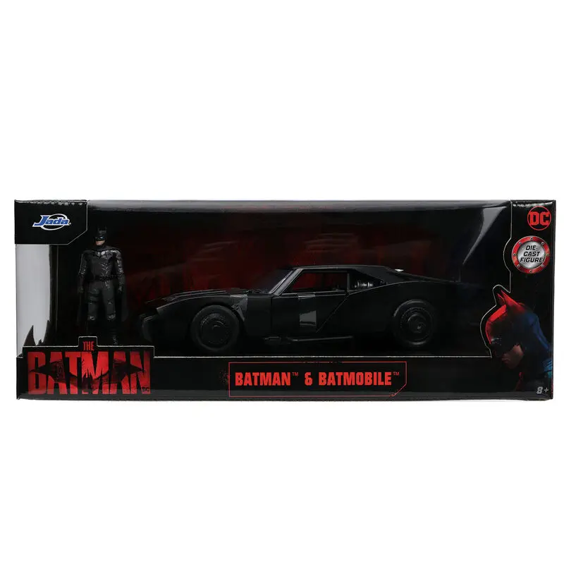 DC Comics The Batman Batmovil Metalni auto + figura Batman set fotografija proizvoda