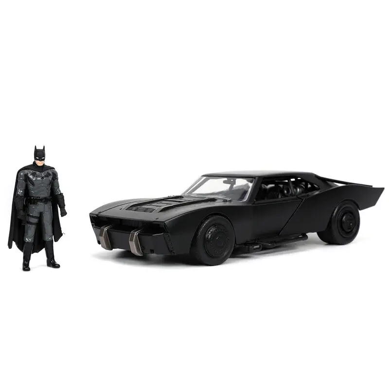 DC Comics The Batman Batmovil Metalni auto + figura Batman set fotografija proizvoda