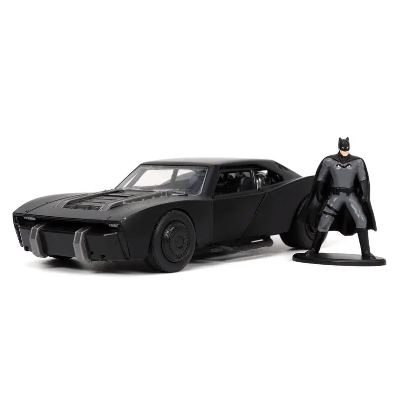 DC Comics The Batman Batmovil Metal auto + Batman figura set fotografija proizvoda