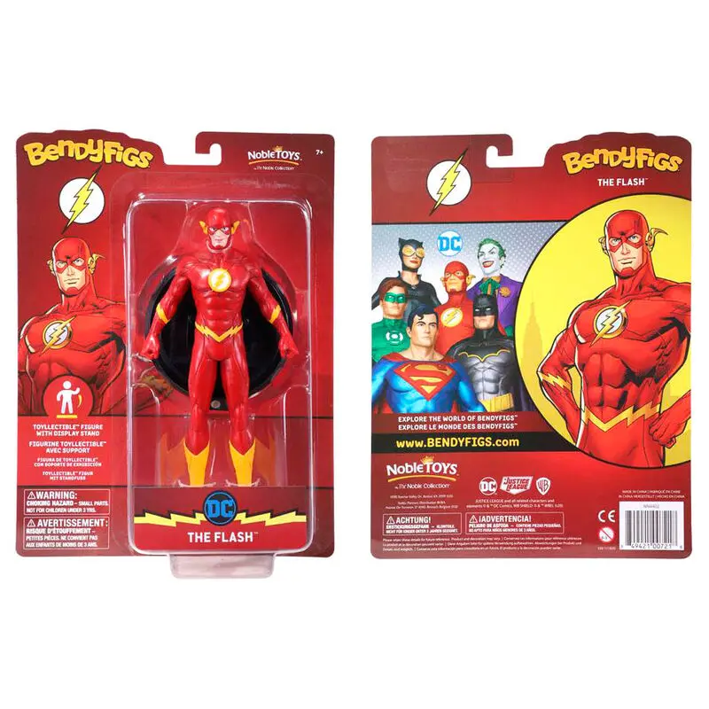 DC Comics Bendyfigs Savitljiva Figura Flash 19 cm fotografija proizvoda