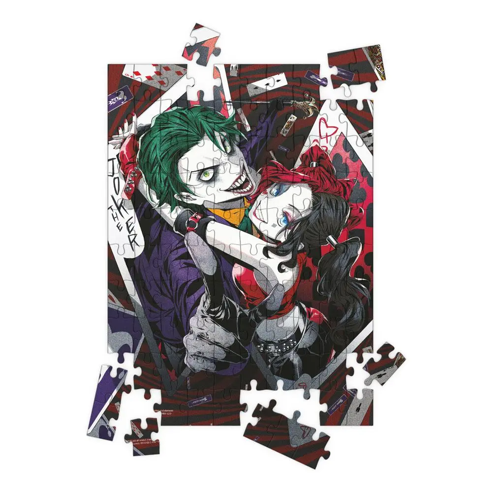 DC Comics slagalica s 3D efektom The Joker & Harley Quinn Manga (100 komada) fotografija proizvoda