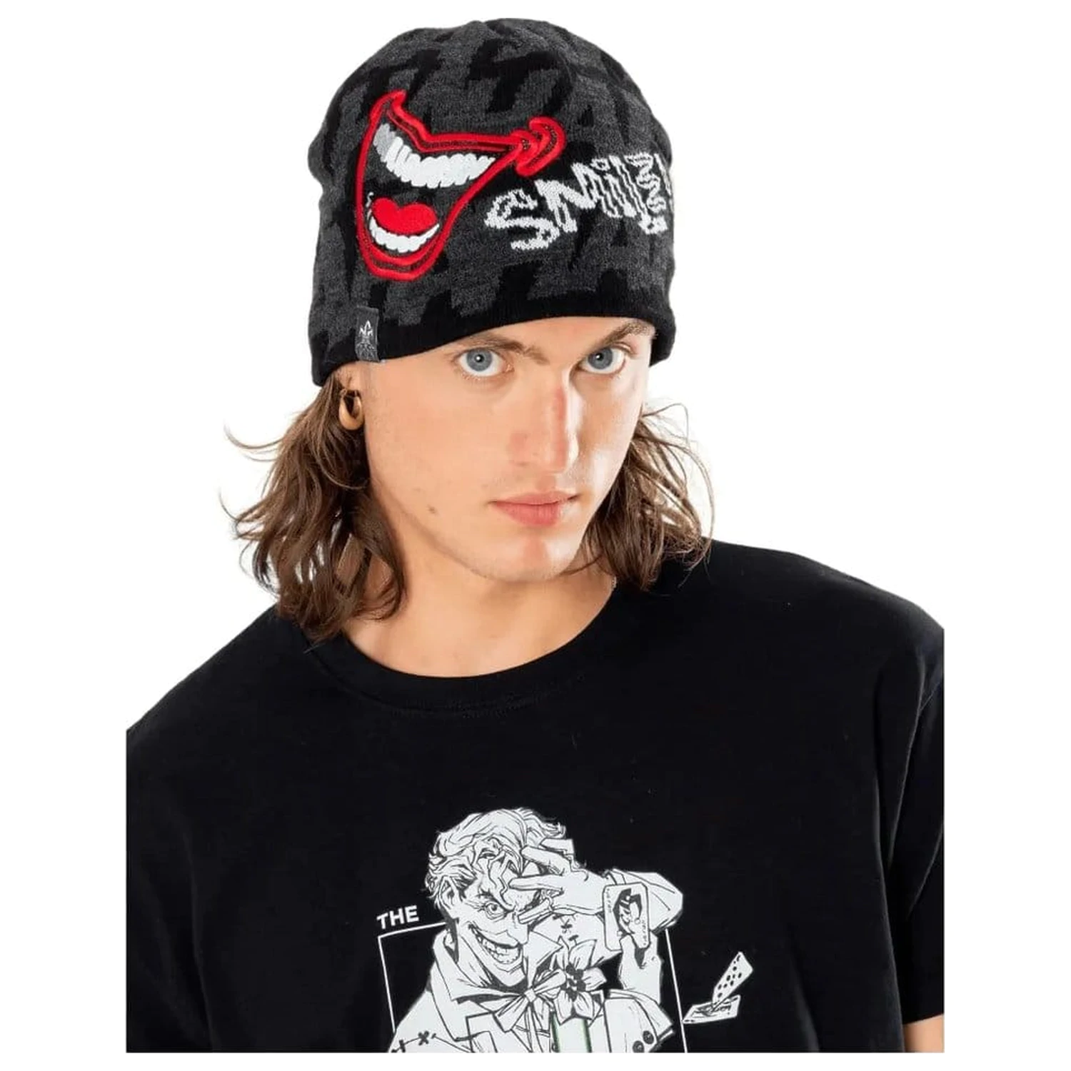 DC Comics Beanie The Joker Smile kapa fotografija proizvoda