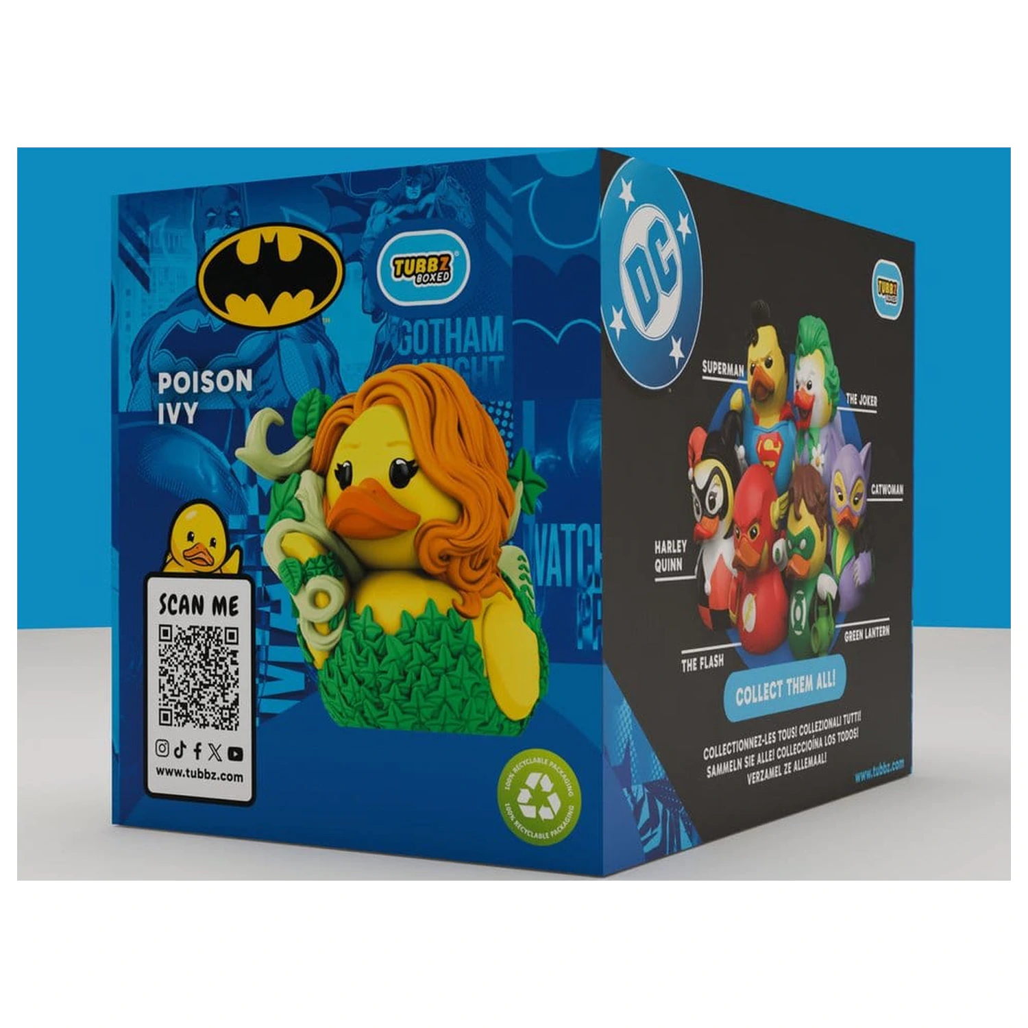 DC Comics Tubbz PVC figura Poison Ivy Boxed Edition 10 cm fotografija proizvoda