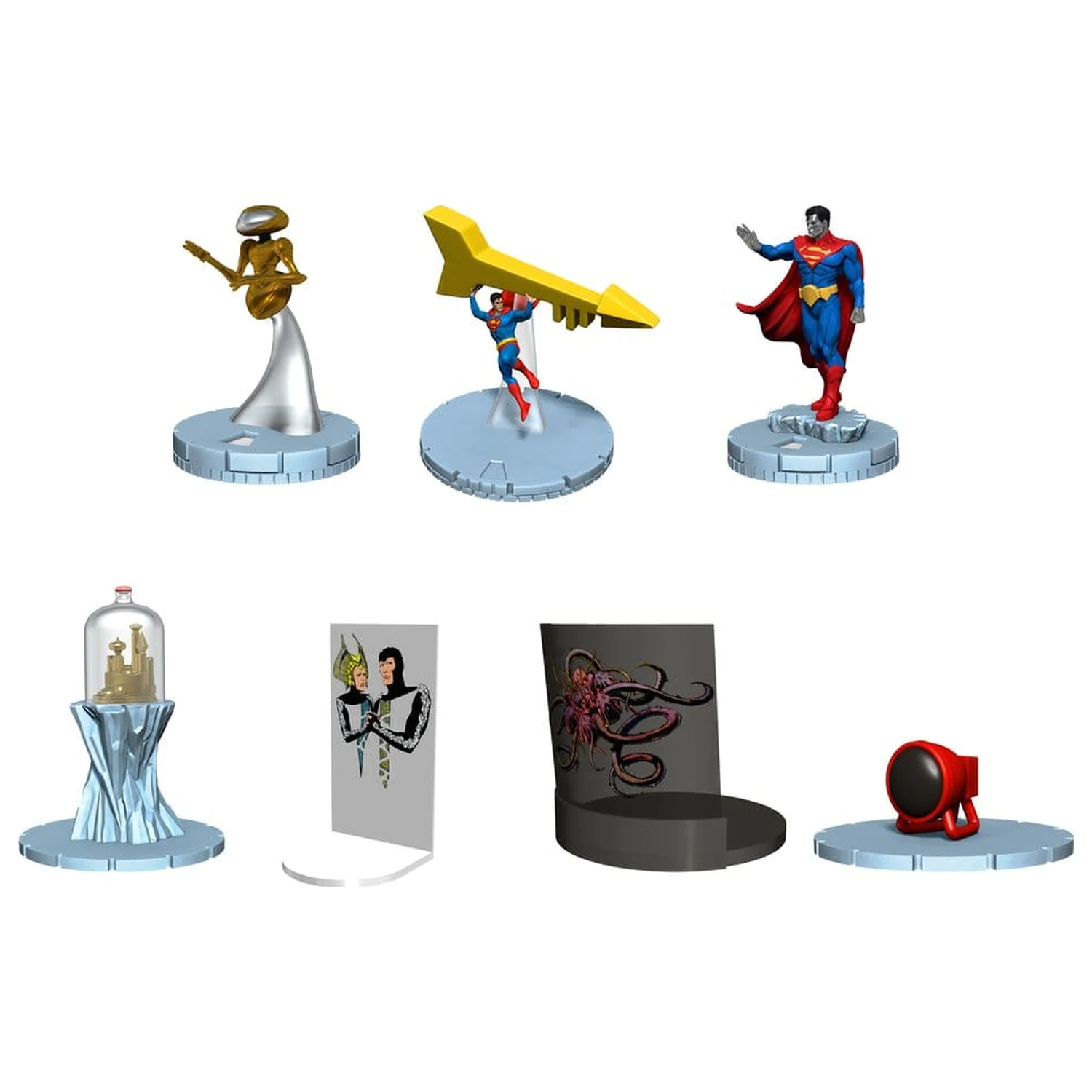 DC Comics Wizkids HeroClix Iconix Mini figure Fortress of Solitude Vol 1 13 cm fotografija proizvoda