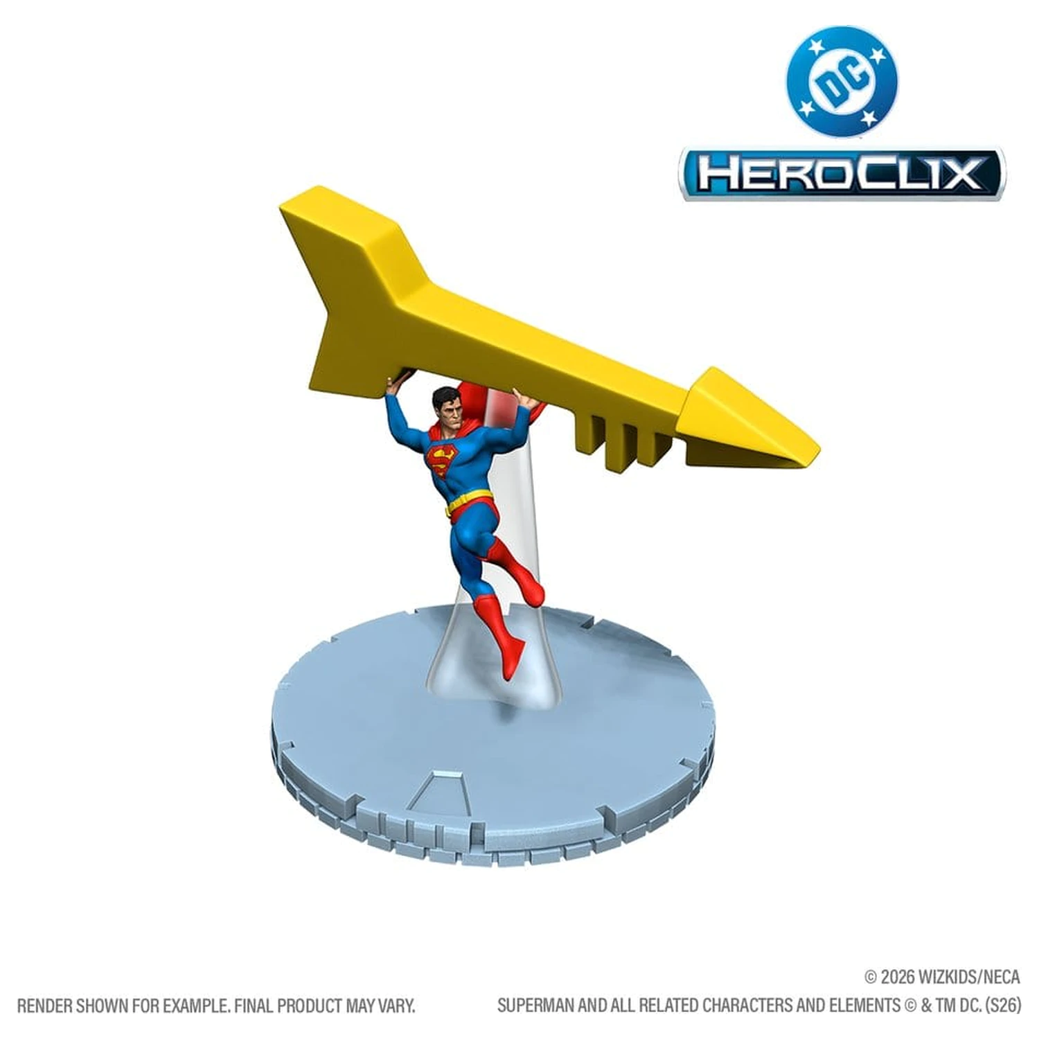 DC Comics Wizkids HeroClix Iconix Mini figure Fortress of Solitude Vol 1 13 cm fotografija proizvoda