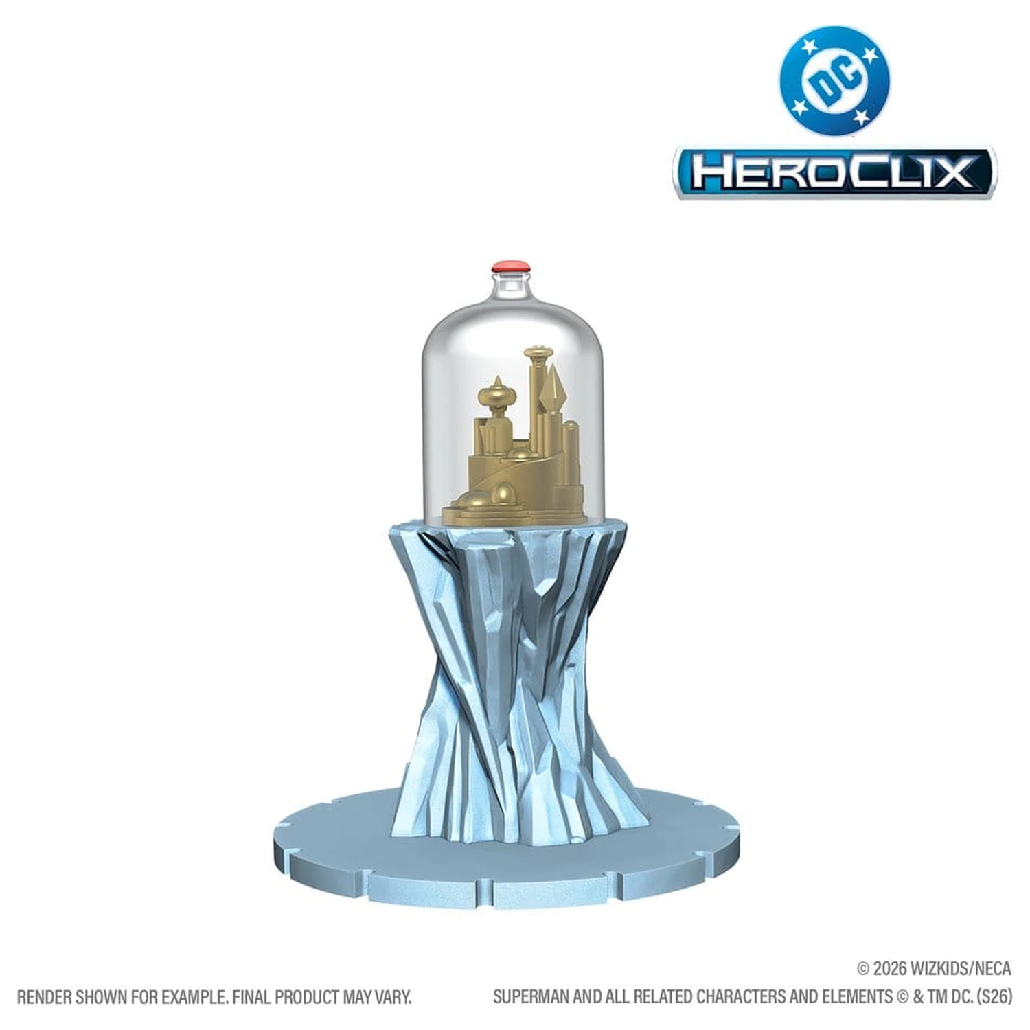 DC Comics Wizkids HeroClix Iconix Mini figure Fortress of Solitude Vol 1 13 cm fotografija proizvoda