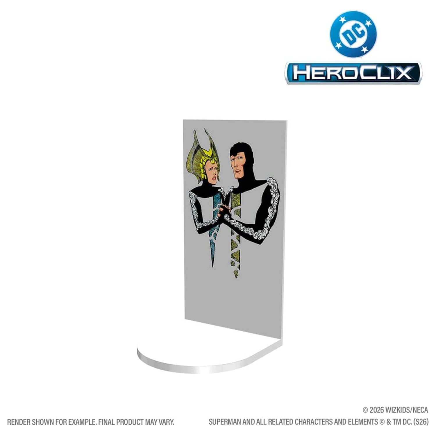 DC Comics Wizkids HeroClix Iconix Mini figure Fortress of Solitude Vol 1 13 cm fotografija proizvoda