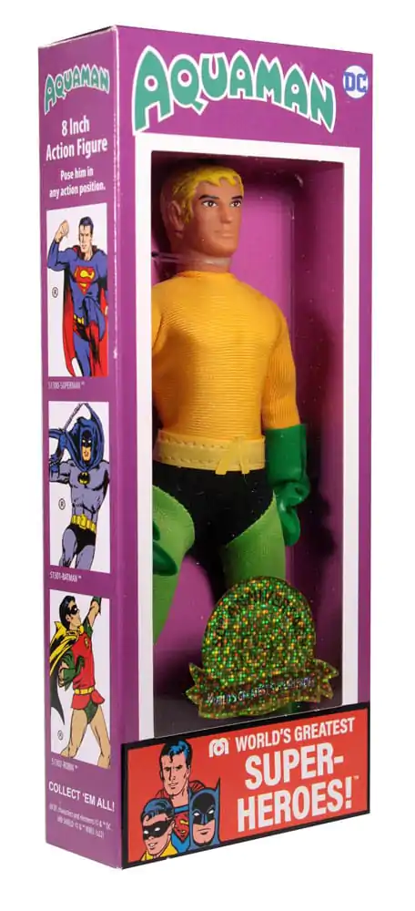 DC Comics: World's Greatest Super-Heroes Akcijska figura Aquaman 50. obljetnica 20 cm fotografija proizvoda