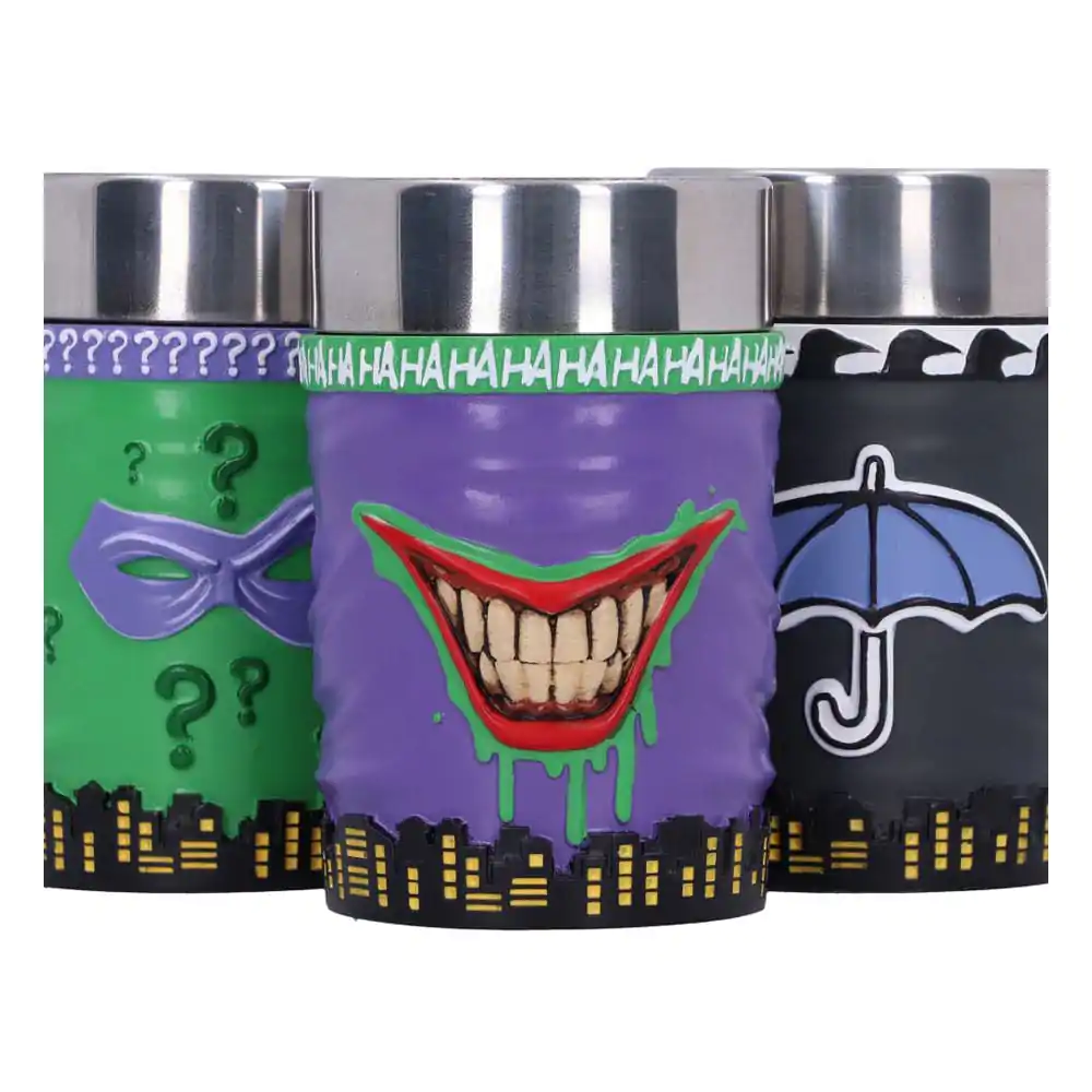 DC Comics Čaše za žestoka pića Batman Super-Villains 3-Pack fotografija proizvoda