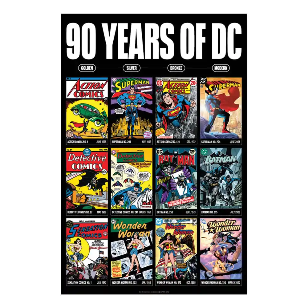 DC Comics Umjetnički print 90 Years Limited Edition 42 x 30 cm fotografija proizvoda