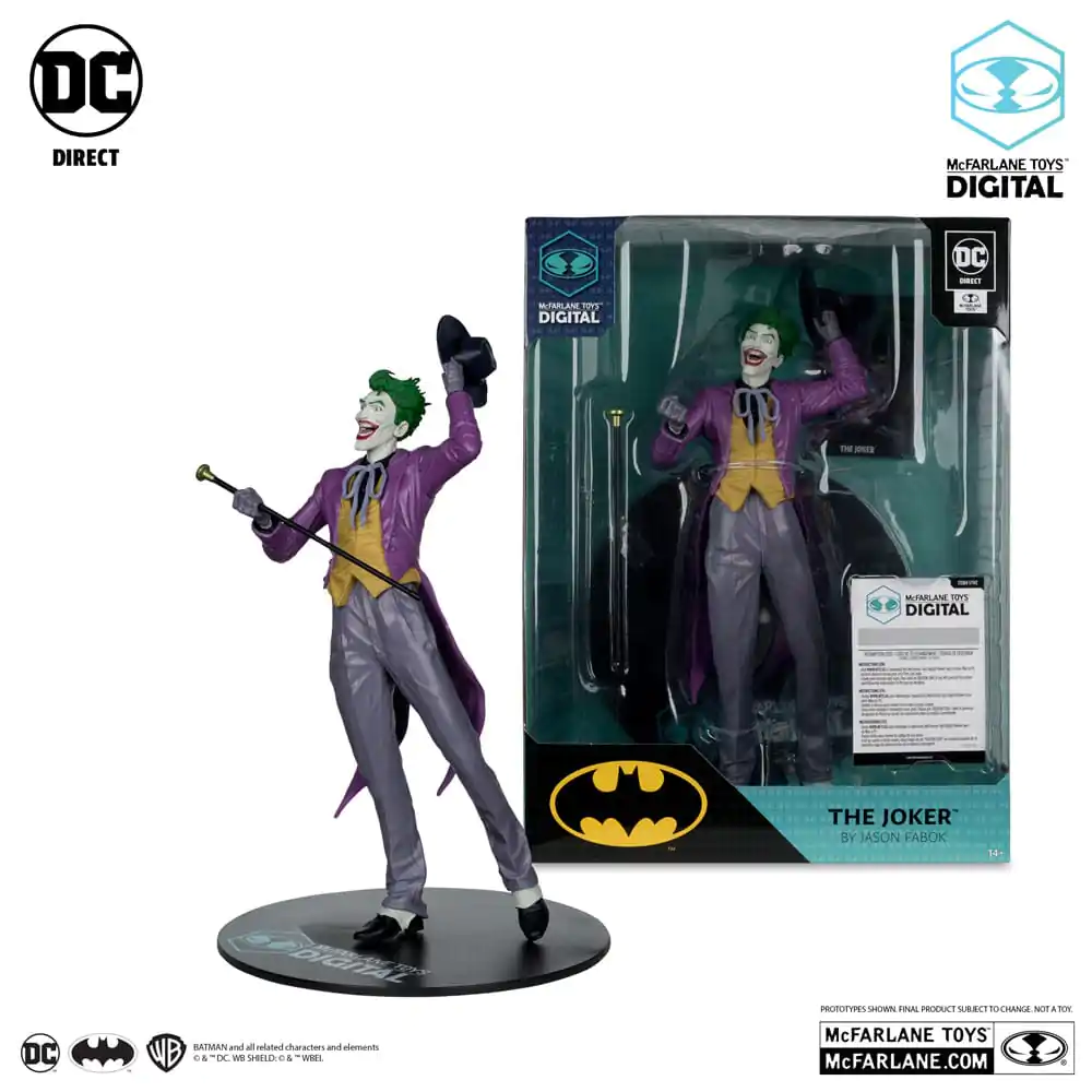 DC Direct PVC Kip 1/6 The Joker by Jason Fabok (McFarlane Digital) 29 cm fotografija proizvoda