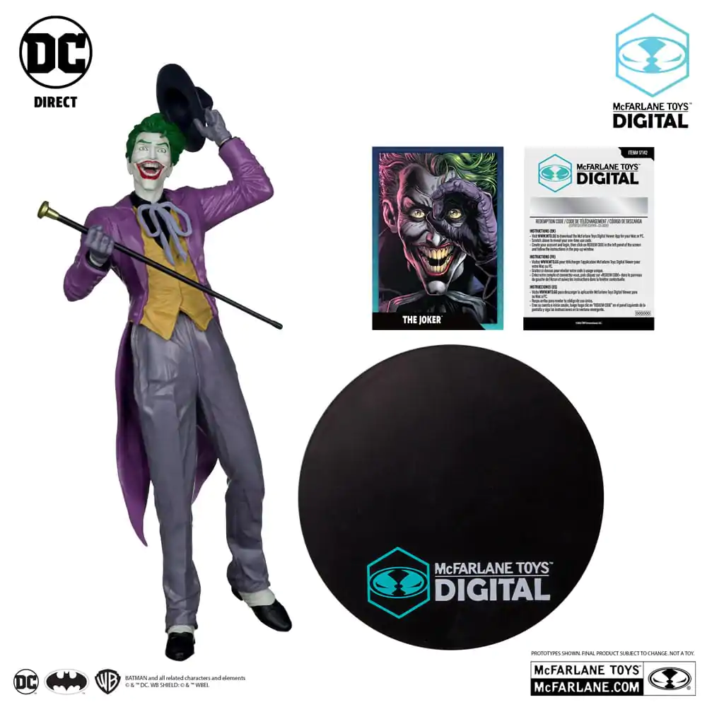 DC Direct PVC Kip 1/6 The Joker by Jason Fabok (McFarlane Digital) 29 cm fotografija proizvoda