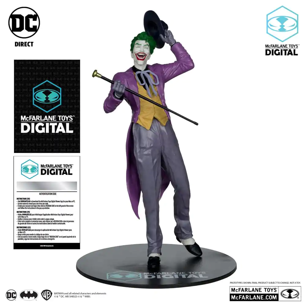 DC Direct PVC Kip 1/6 The Joker by Jason Fabok (McFarlane Digital) 29 cm fotografija proizvoda