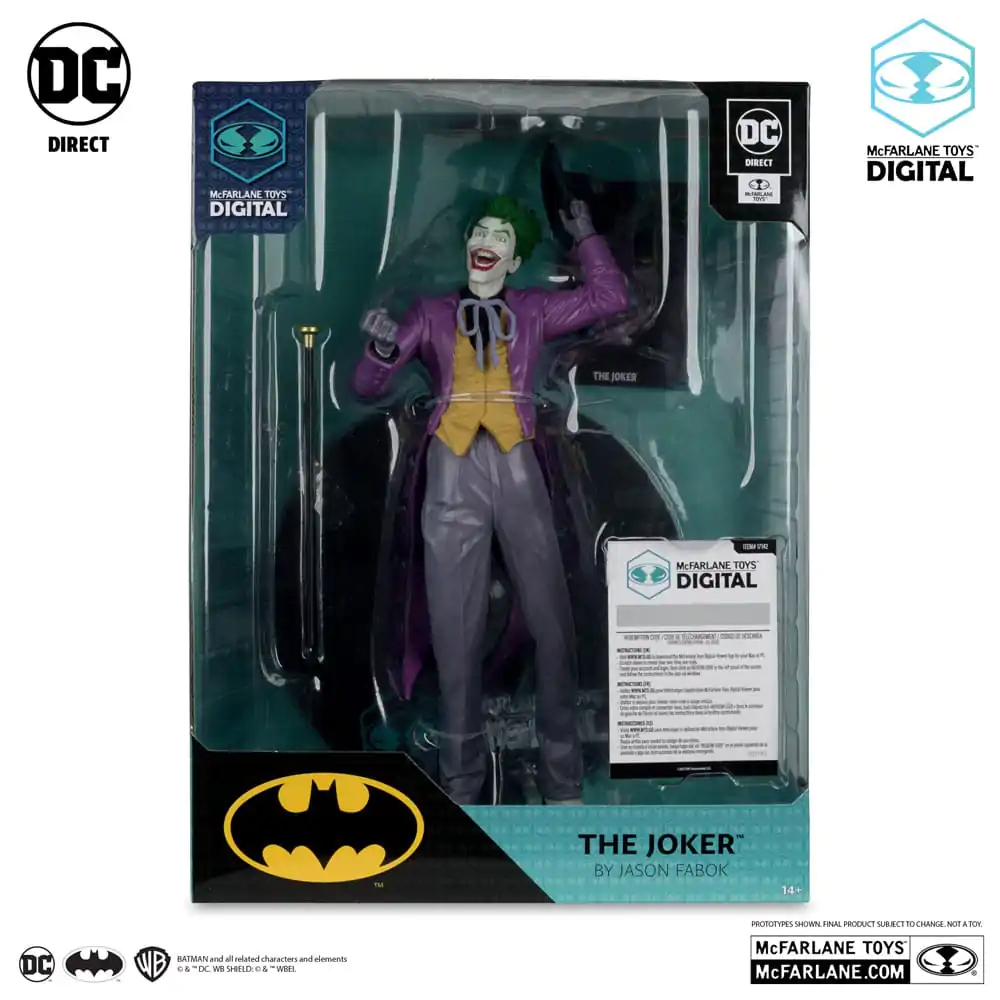 DC Direct PVC Kip 1/6 The Joker by Jason Fabok (McFarlane Digital) 29 cm fotografija proizvoda