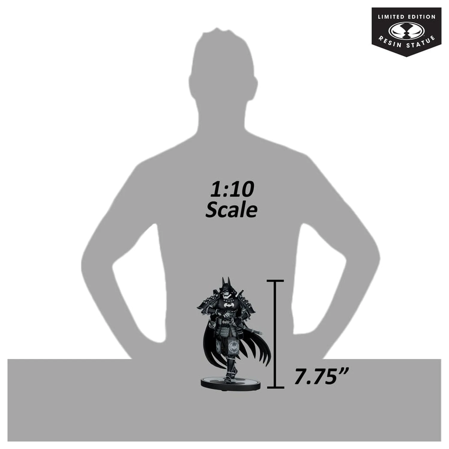 DC Direct Batman Black & White Statua 1/10 Batman Ninja 20 cm fotografija proizvoda