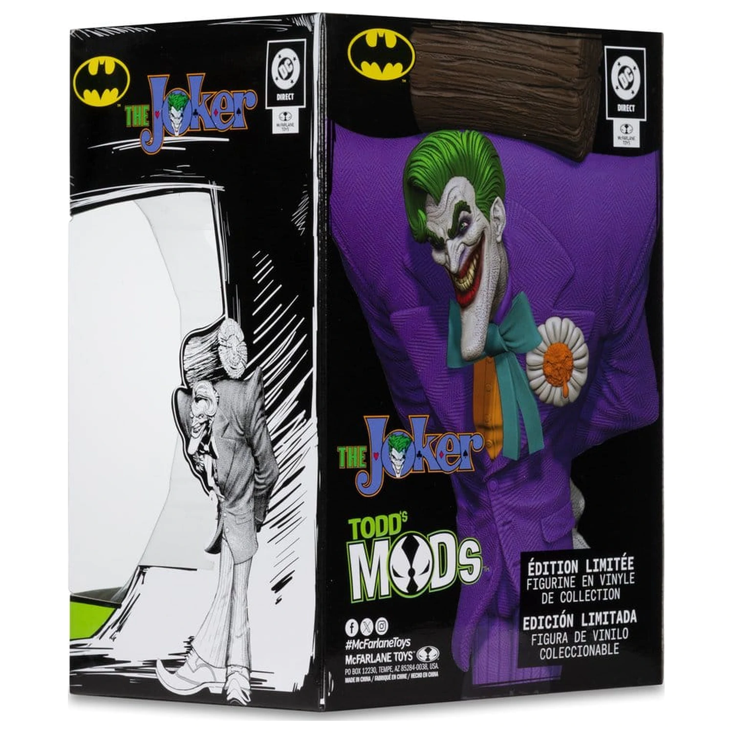 DC Direct Collector vinilna statua The Joker (Limited Edition Todd's Mods) 13 cm fotografija proizvoda