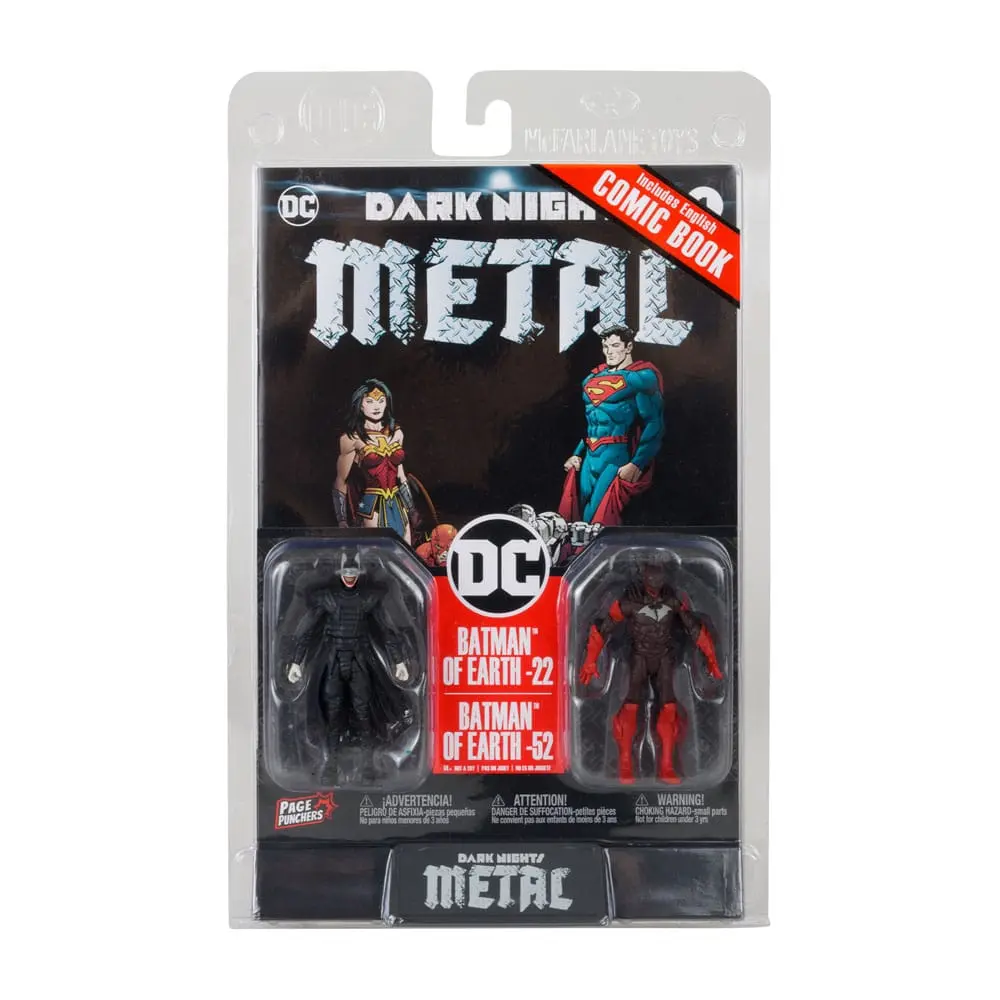 DC Direct Gaming akcijske figure Batman Who Laughs & Red Death (Dark Nights Metal #1) 8 cm fotografija proizvoda