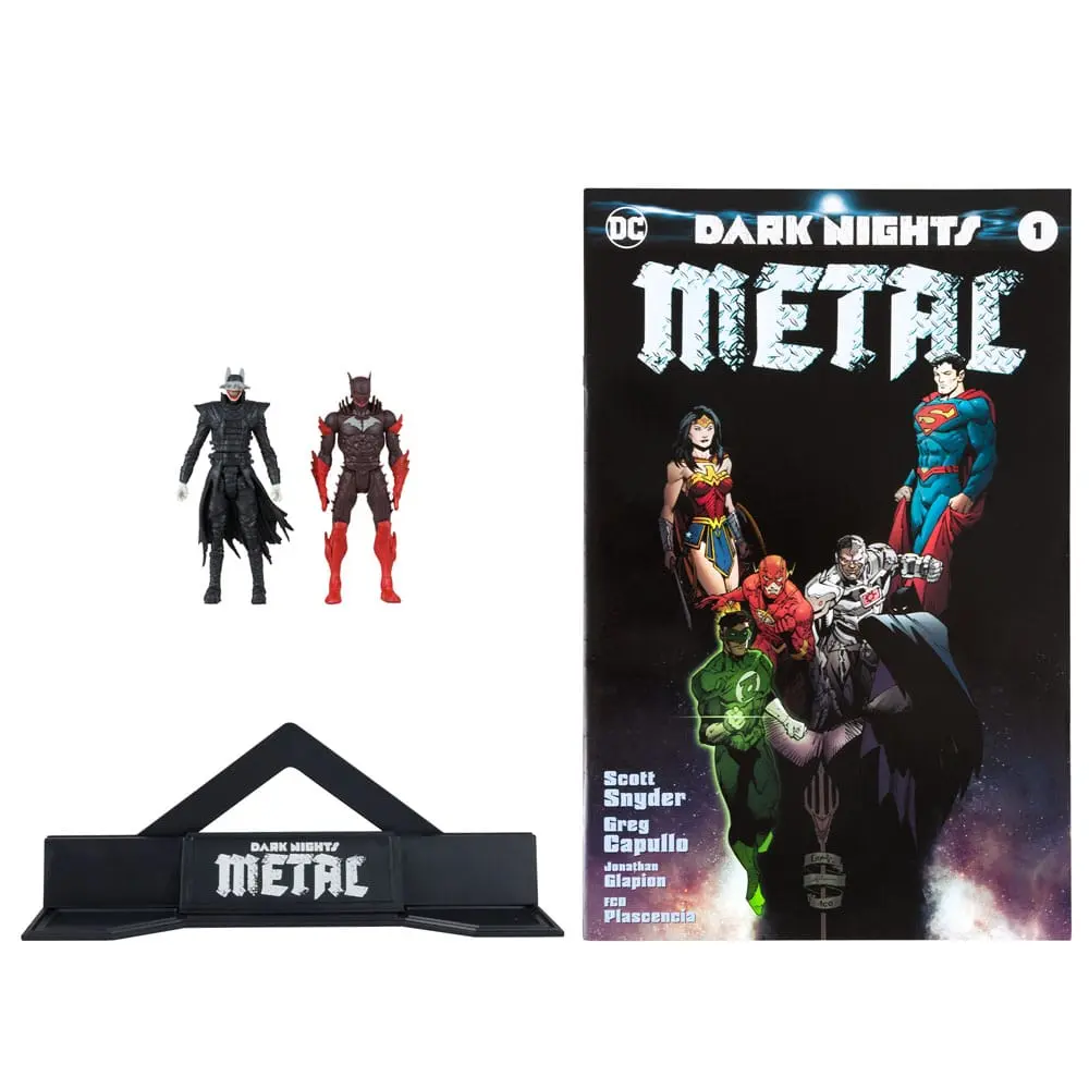 DC Direct Gaming akcijske figure Batman Who Laughs & Red Death (Dark Nights Metal #1) 8 cm fotografija proizvoda