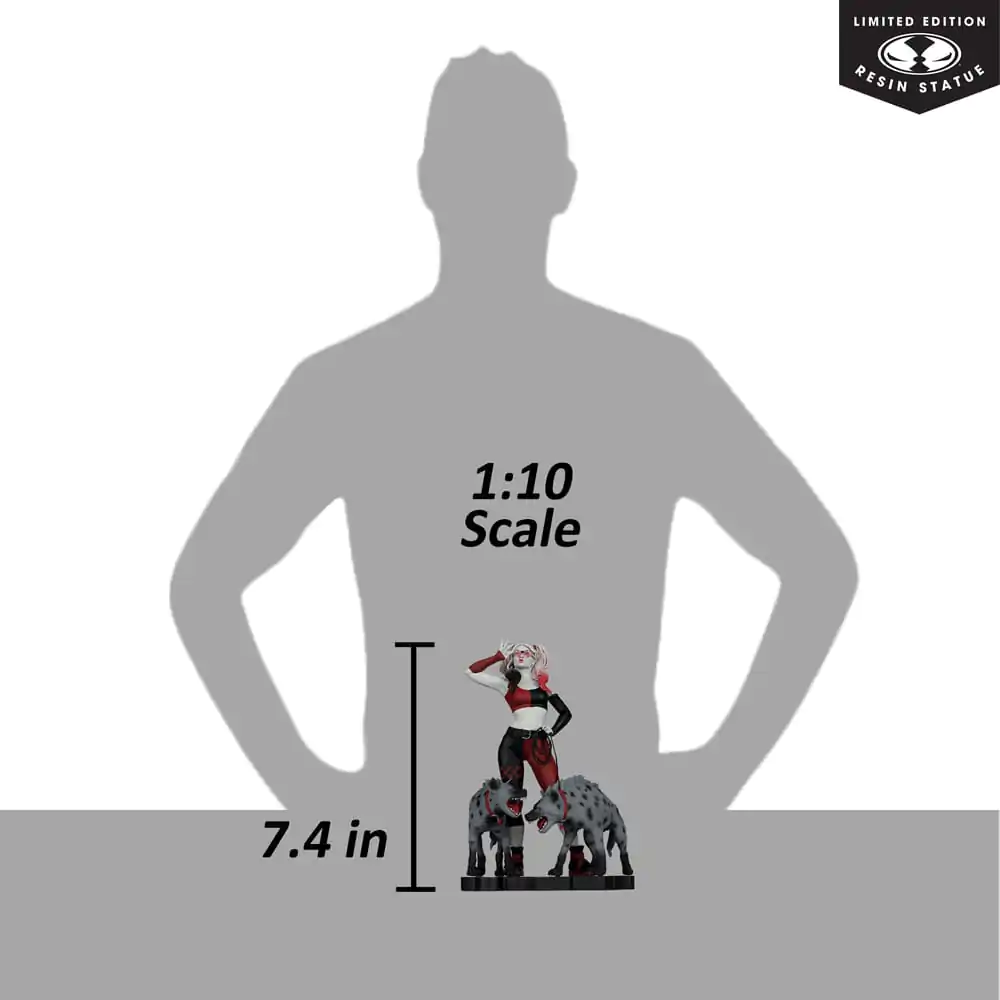 DC Direct Harley Quinn: Crveno, bijelo & Black kip 1/10 Harley Quinn by Jenny Frison 19 cm fotografija proizvoda