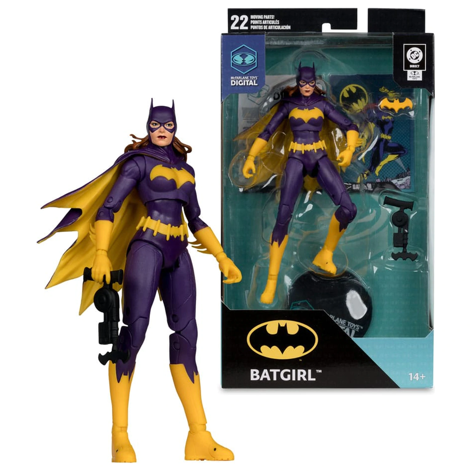 DC Direct McFarlane Toys Digitalna akcijska figura Batgirl (DC Classics) 18 cm fotografija proizvoda