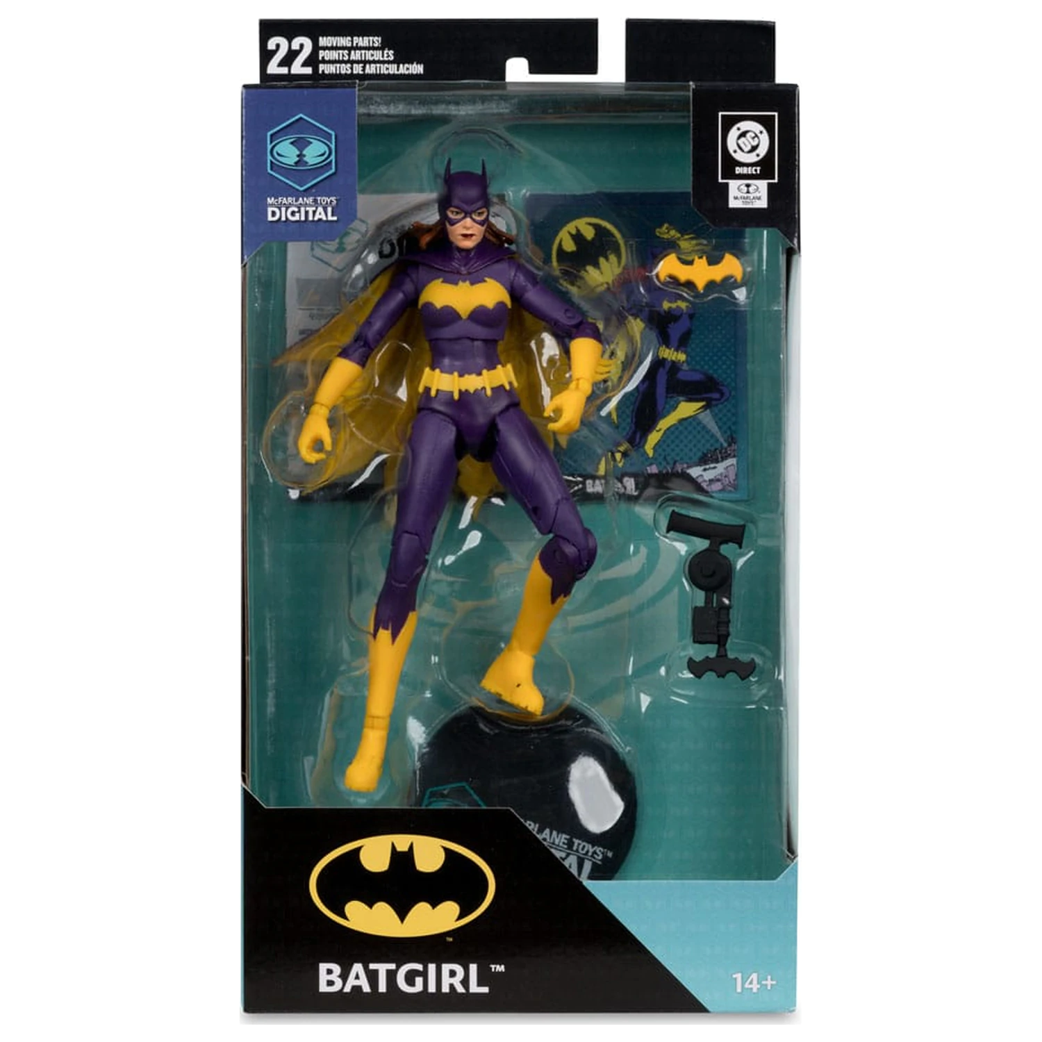 DC Direct McFarlane Toys Digitalna akcijska figura Batgirl (DC Classics) 18 cm fotografija proizvoda