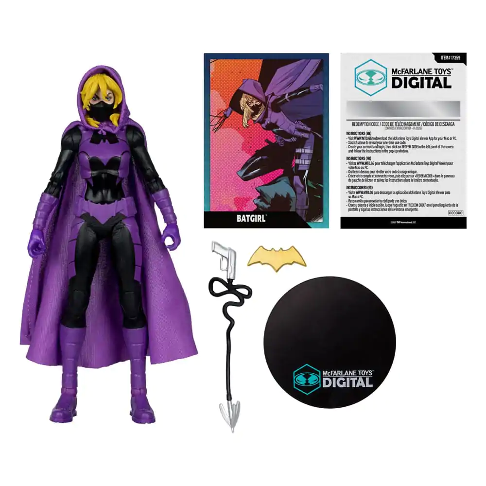 DC Direct McFarlane Toys Digitalna akcijska figura Batgirl Stephanie Brown (Batgirls) 17 cm fotografija proizvoda