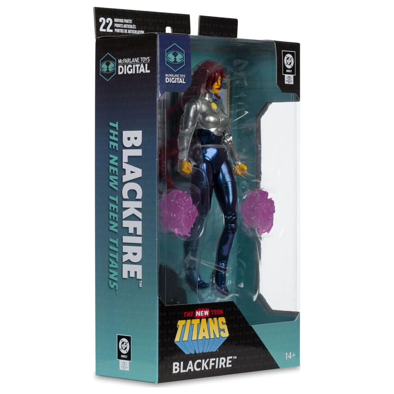 DC Direct McFarlane Toys digitalna akcijska figura Blackfire (The New Teen Titans) 18 cm fotografija proizvoda